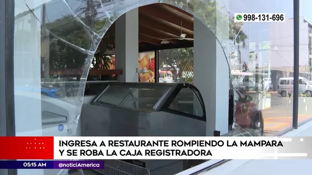 Robos en Surco. Foto: América Noticias Robos en Surco. Foto: América Noticias