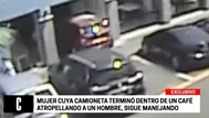 Surco: mujer que arrolló a un adulto mayor dentro de un restaurante sigue manejando