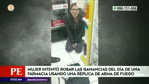 Mujer pidiendo no ser detenida | Video: América Noticias