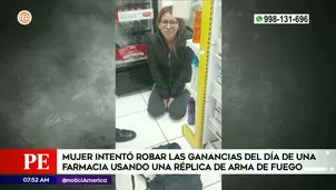 Mujer pidiendo no ser detenida | Video: América Noticias