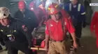 Surco: Rescatan a trabajador que estuvo atrapado en construcción