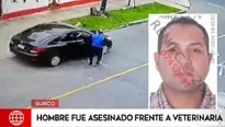 Surco: Una persona fue asesinada a tiros en la Av. El Polo. Video: América