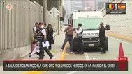 Surco: roban mochila con oro y dejan 2 heridos