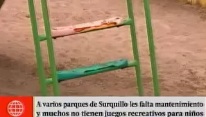 Parques en Surquillo.