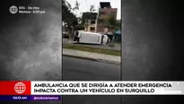 Ocurrió en Surquillo. América Noticias