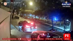 Surquillo: Asaltan a hombre en su auto y le roban cadena de oro. Foto y video: América TV