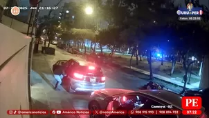 Surquillo: Asaltan a hombre en su auto y le roban cadena de oro. Foto y video: América TV