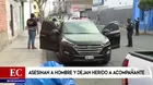 Surquillo: Asesinan a hombre y dejan herido a acompañante