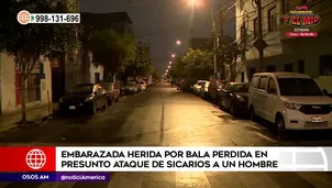 Balacera en Surquillo. Foto y video: América Noticias