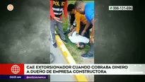 Cae extorsionador cuando cobraba dinero a dueño de constructora. Foto y video: América Noticias