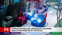 Intento de robo en Surquillo. Foto y video: América Noticias