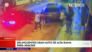 Asaltos en Surquillo. Foto y video: América Noticias