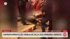 Surquillo: Enfrentamiento entre barristas deja dos heridos