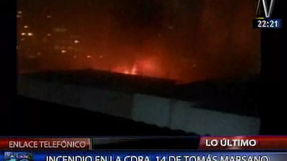 Incendio no dejó heridos