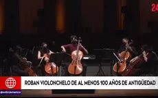 Surquillo: Roban violonchelo de al menos 100 años de antigüedad - Noticias de nutricion