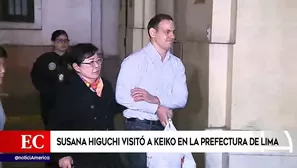 Susana Higuchi, visitó a su hija Keiko Fujimori.