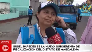 Susel Paredes. Foto-Video: Am&eacute;rica Noticias