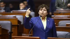 Susel Paredes critica franja informativa del gobierno. Foto y video: Canal N/Andina