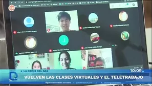 Suspenden clases presenciales en Lima y Callao por una semana/ Video y Foto: América TV