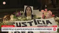 Suspenden reconstrucción de accidente de Lizeth Marzano