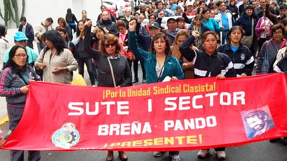 Los profesores salieron a las calles para marchar en distintos puntos del país / Foto: Jessica Roca