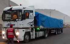 Sutran: más de 2 mil vehículos bolivianos de carga fueron detenidos en Perú - Noticias de sutran
