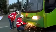 Sutran realizó operativo en la Panamericana Sur contra el transporte informal