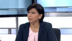 Sylvia Cáceres, ministra de Trabajo y Promoción del Empleo.