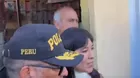 Tacna: Betssy Chávez fue detenida y trasladada a la carceleta del Poder Judicial