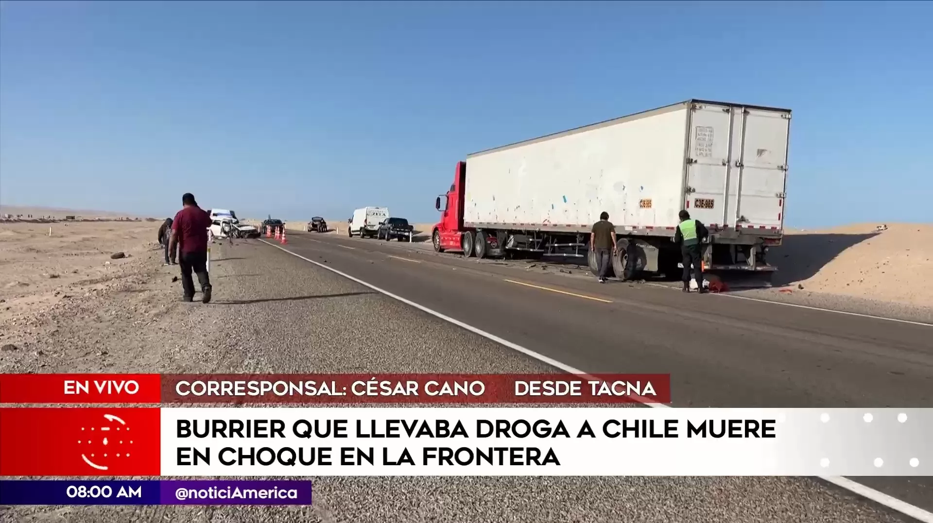 Burrier murió en accidente de tránsito en Tacna. Foto: América Noticias