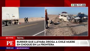 Burrier murió en accidente de tránsito en Tacna. Foto y video: América Noticias