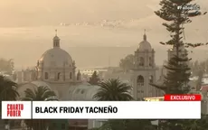 Tacna: Empresarios realizan con éxito su propio Black Friday - Noticias de black-friday