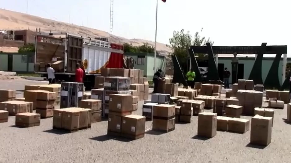 Incautan mercadería ilegal en Tacna.