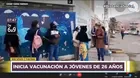 Tacna: Inicia vacunación a mayores de 26 años 