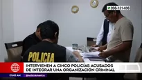 Policías implicados en organización criminal en Tacna. Foto y video: América Noticias