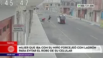 Intento de asalto en Tacna. Foto y video: América Noticias