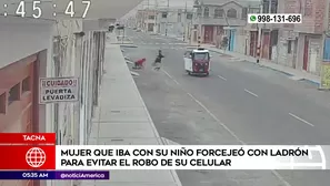 Intento de asalto en Tacna. Foto y video: América Noticias