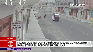 Intento de asalto en Tacna. Foto y video: América Noticias