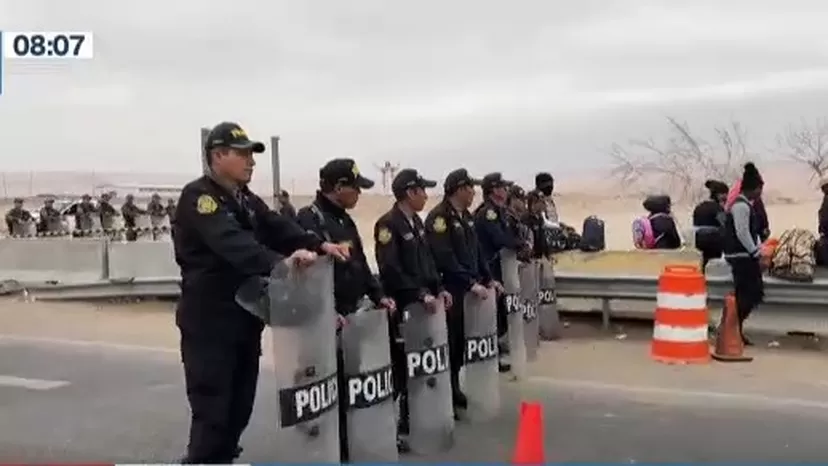 Tacna: Policía Nacional refuerza control en la frontera Perú-Chile