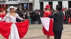 Fiestas Patrias: Realizan tradicional contrapunto de bandas de los ejércitos de Perú y Chile