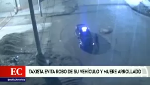 Un taxista murió por resistirse al robo de su auto en Tacna. Video: América Noticias