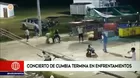 Tarapoto: Concierto de cumbia terminó en enfrentamientos