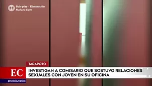 Esta vez el comisario fue sorprendido con una joven dentro de la sede policial