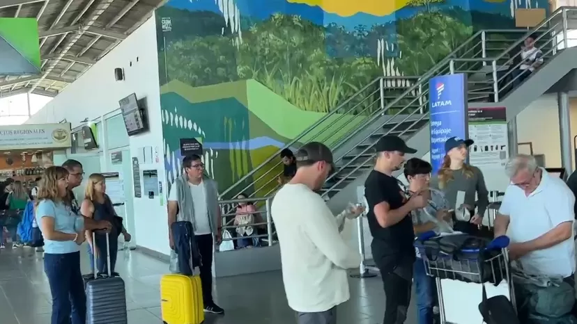 Tarapoto: Pasajeros varados en aeropuerto esperando reprogramación de vuelos