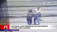 Tarma: Policía capturó a dos personas que golperon a joven hasta matarlo