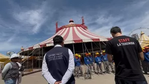 La Tarumba se pronuncia por circo en Arequipa. Foto: Ministerio Público. Video: Canal N