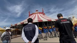 La Tarumba se pronuncia por circo en Arequipa. Foto: Ministerio Público. Video: Canal N