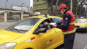 Taxi en Lima y Callao. Foto: Andina / Difusión - Video: ATU