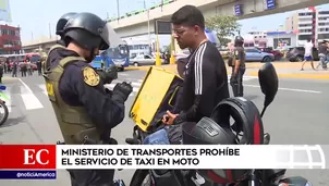 Servicio de taxi en moto. América Noticias