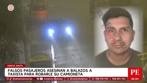 Taxista creador de contenido fue asesinado a balazos por falsos pasajeros en Santa Anita. Foto y video: AN